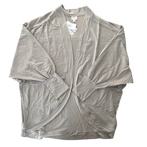 LULAROE KENNEDY- light gray- NWOT